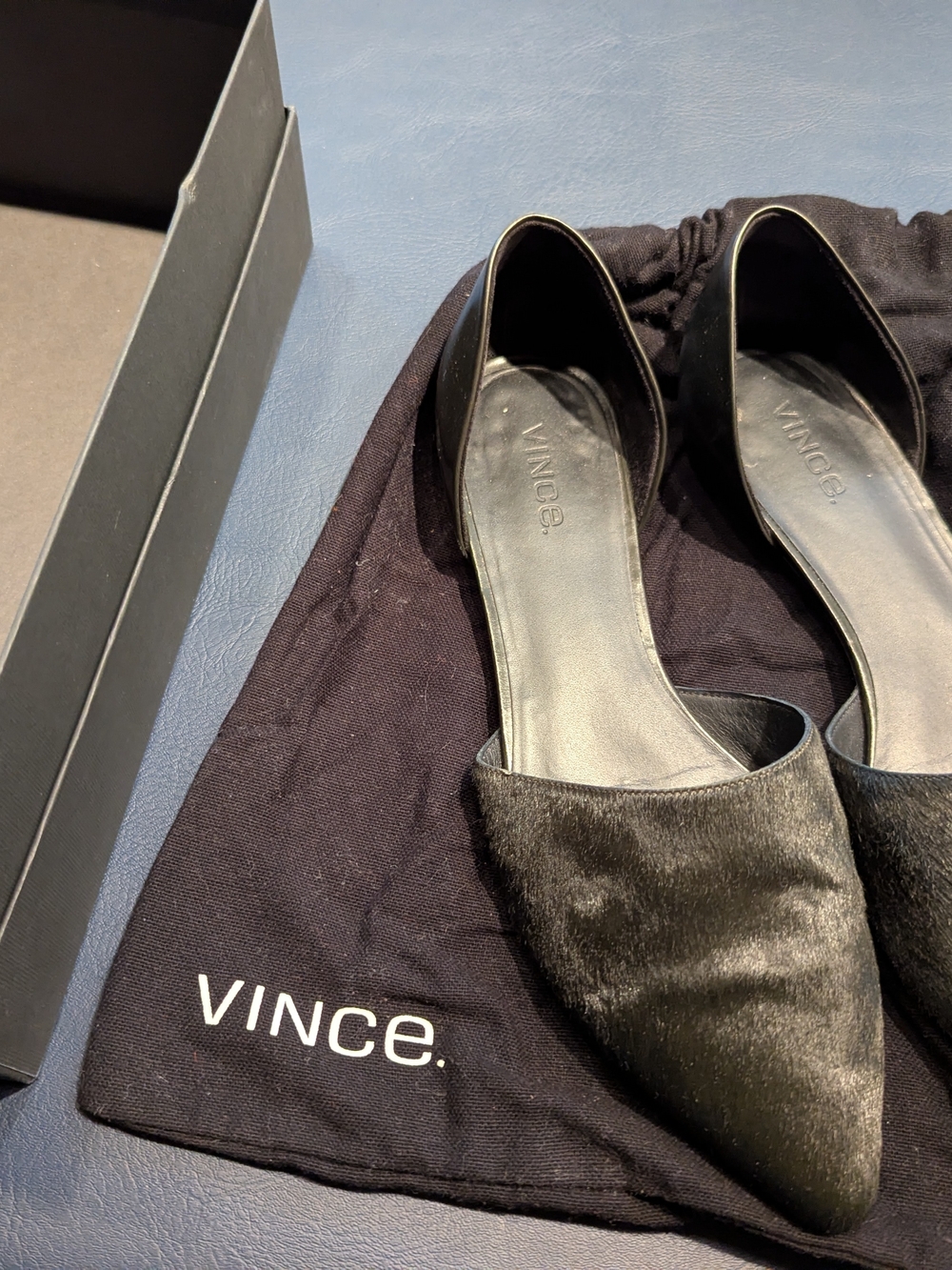 Vince Nina Calf Hair Flat